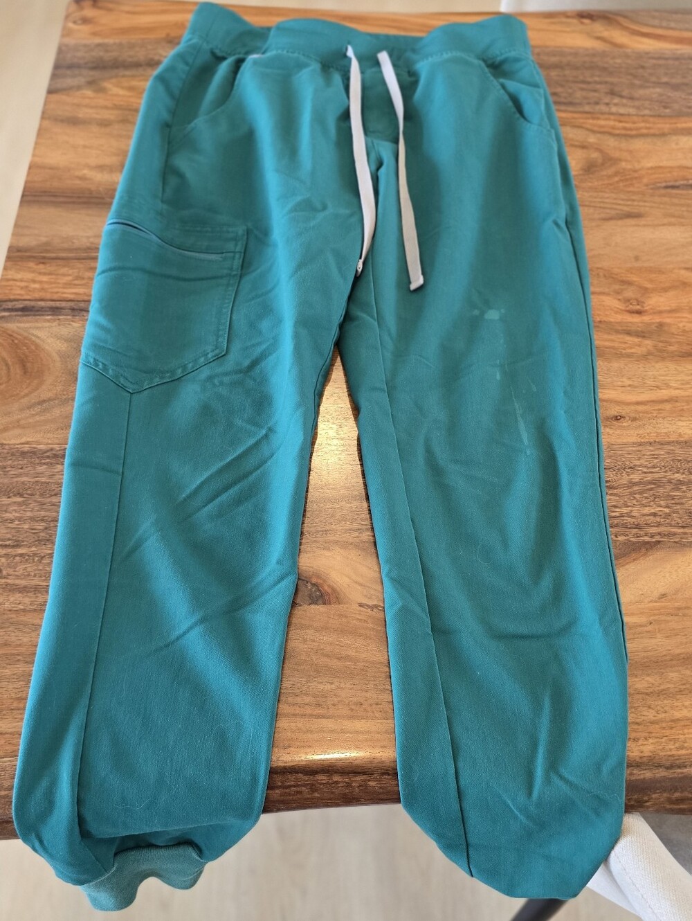 Figs Zamora Joggers Scrub Pants In Hunter Green Sm